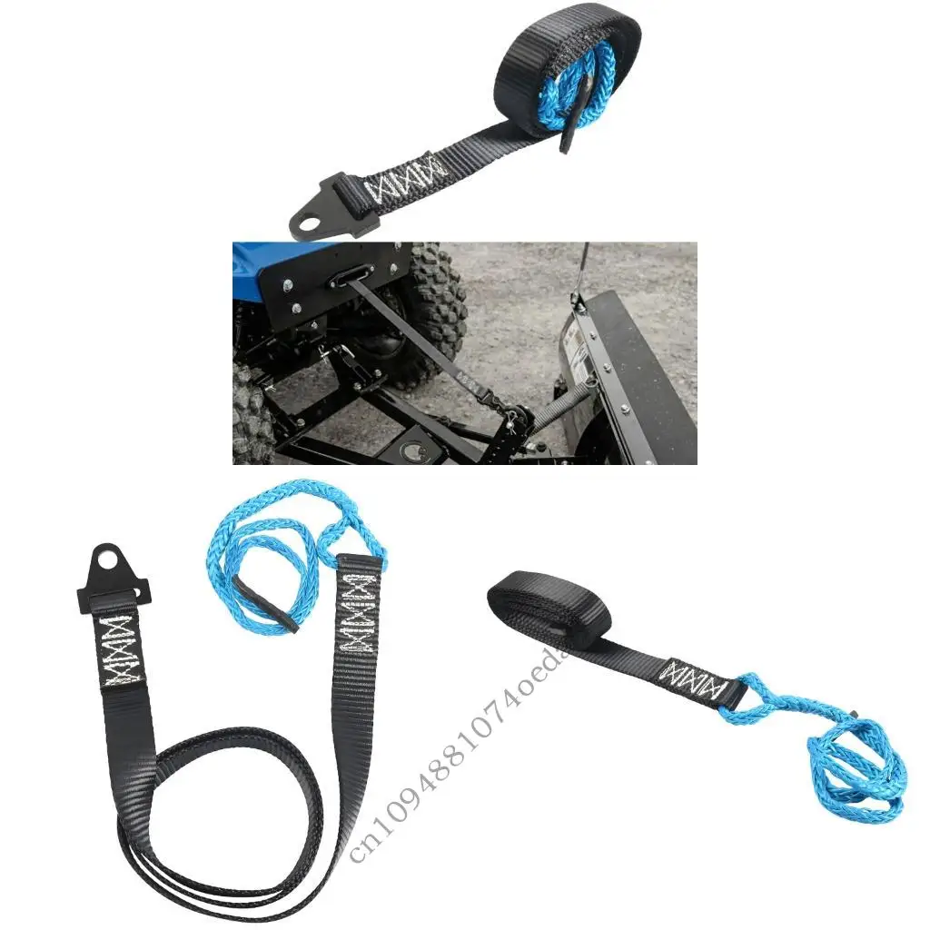 

Thickened Nylon Webbing Winch Cable 64 Inches ABS Winch Cable Upgrades for Enhanced Safety In Harsh Winter Conditions