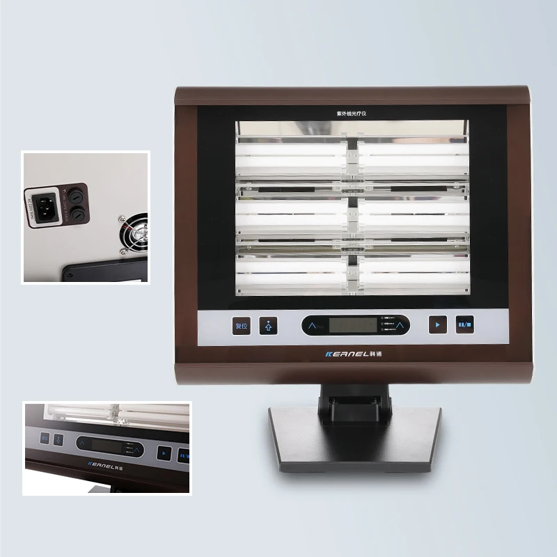 6 groups of lamps 311uvb large area ultraviolet phototherapy instrument vitiligo psoriasis