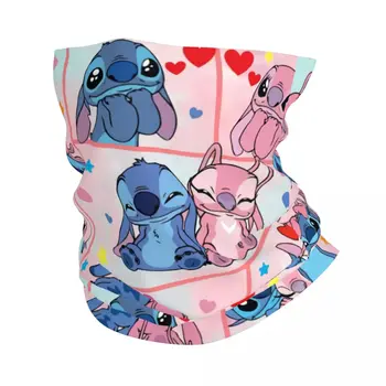 Sciarpa Bandana invernale antivento per donna e uomo con collage a forma di cuore personalizzato per l'escursionismo