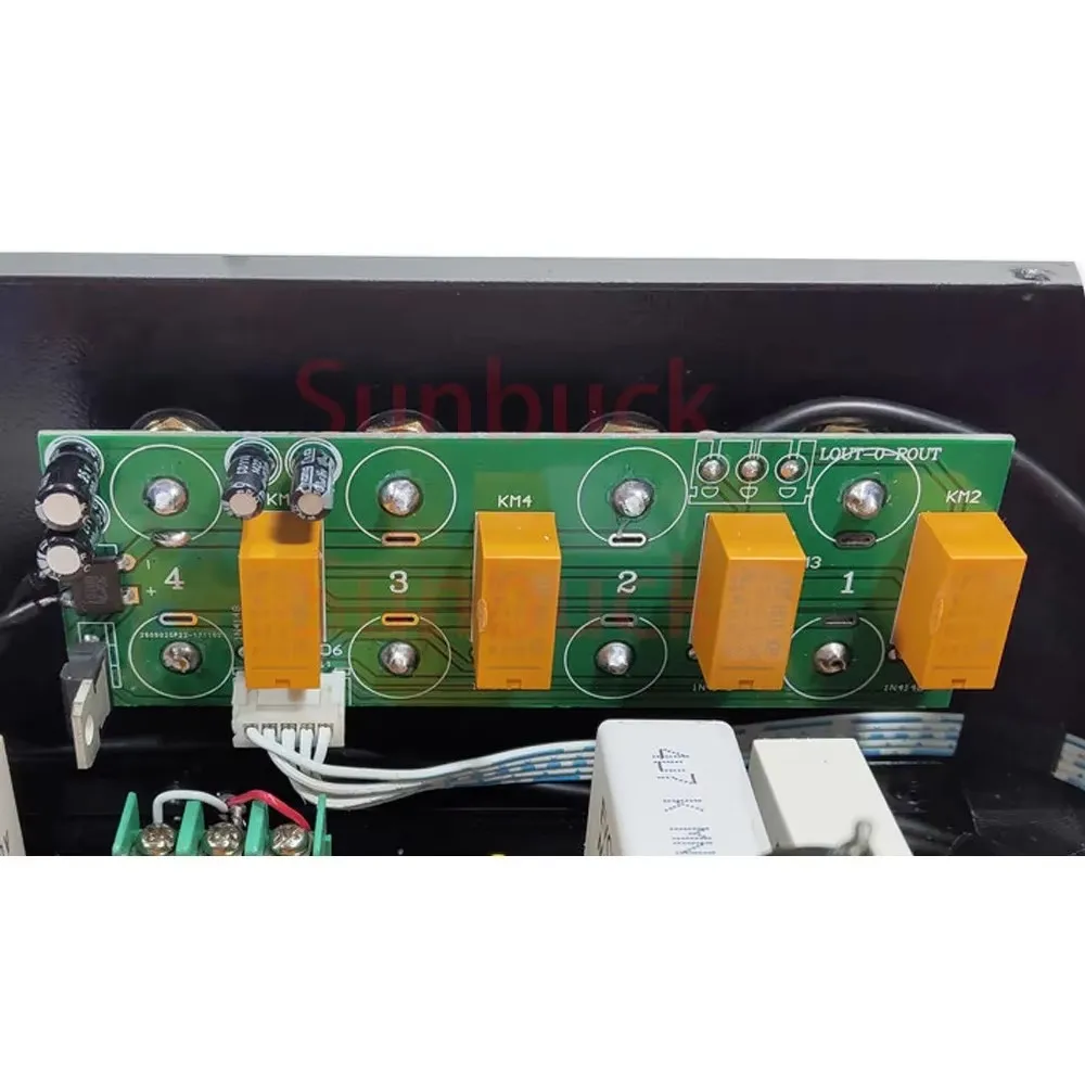 Передний усилитель Sunbuck 12AX7 6Z4, ламповый выпрямитель с вакуумным выпрямителем Marantz 7, ламповый предусилитель, HIFI, усилитель мощности, аудио