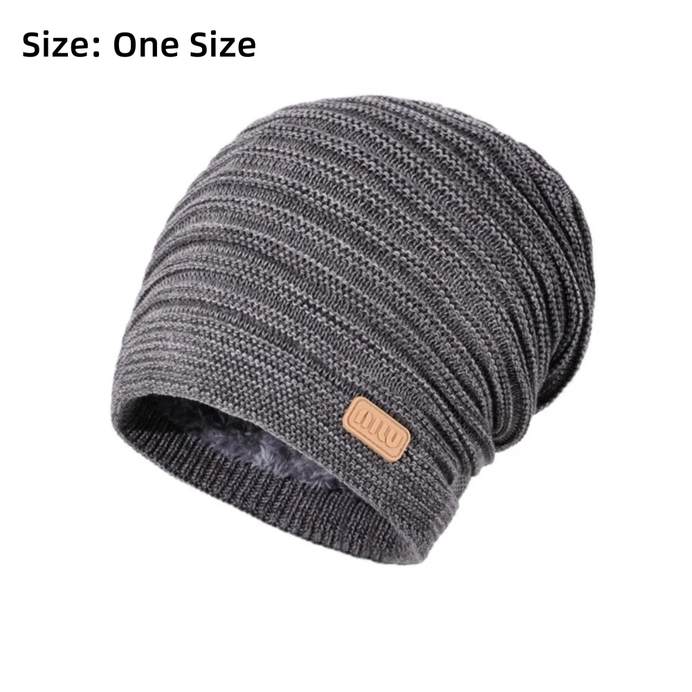 أزياء مخطط محبوك قبعة الباردة والدليل على يندبروف السترة قبعة سميكة قبعة دافئة قبعة الرجال النساء