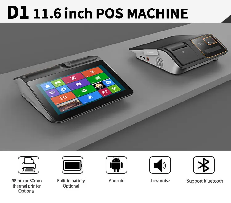 Kios Restoran Offline Mesin Pos Semua Dalam Satu Android Pembaca Kartu Nfc Sistem Pos Pembayaran Terminal Ritel