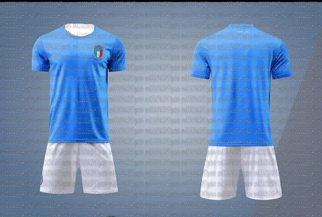 

2026 Summer Latest Italian Classic Football Team Uniform for Men - Training and Leisure Sports Set - Football Fan Trend