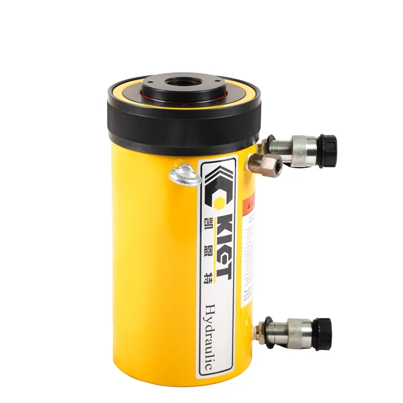 

30 60 100 150 200 600 Ton Double Acting Heavy Duty Hollow Plunger Hydraulic Cylinder