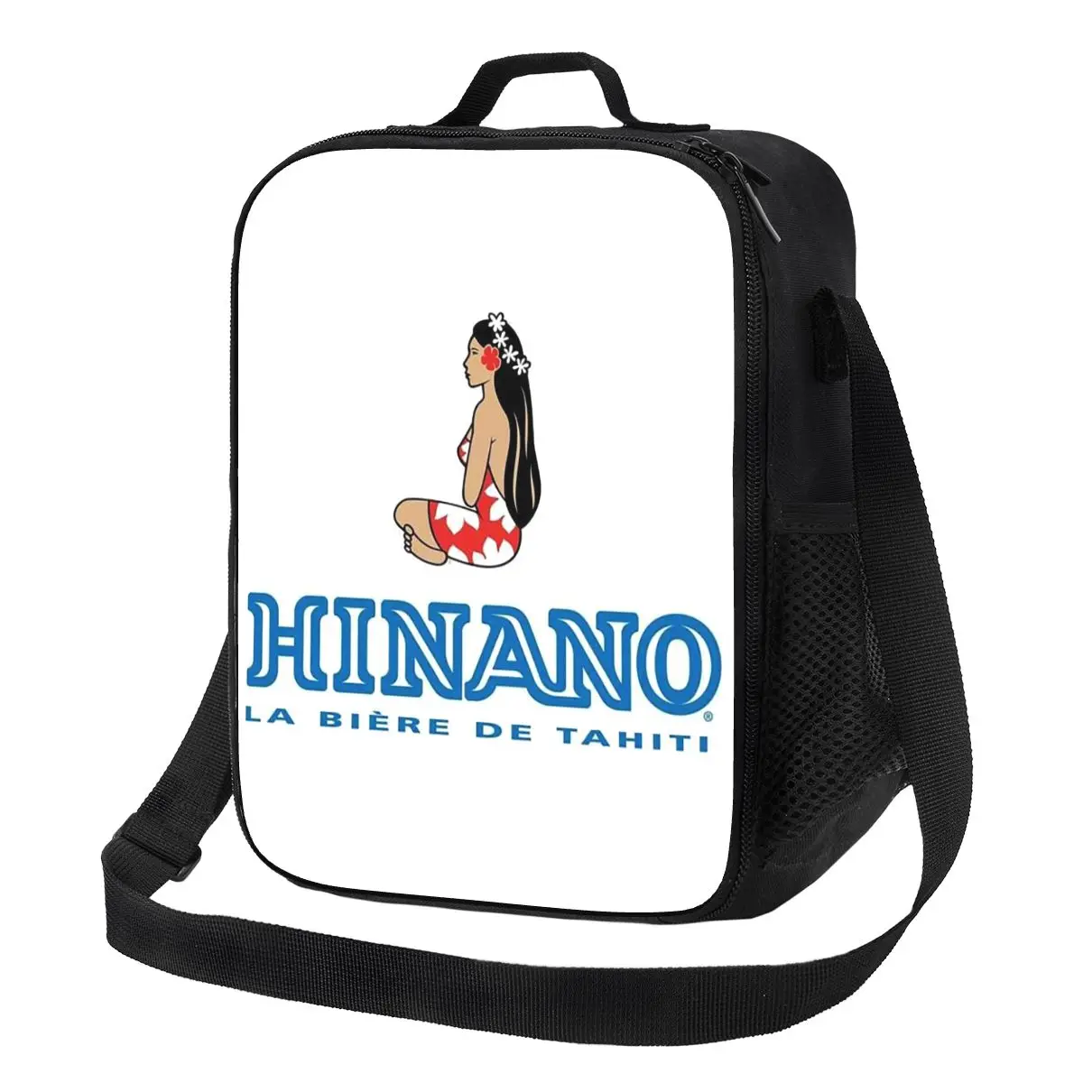 

Hinano Tahiti Insulated Lunch Bag for Women Bento Storage Food Boxes Portable Container Cooler Thermal Lunch Box Tote