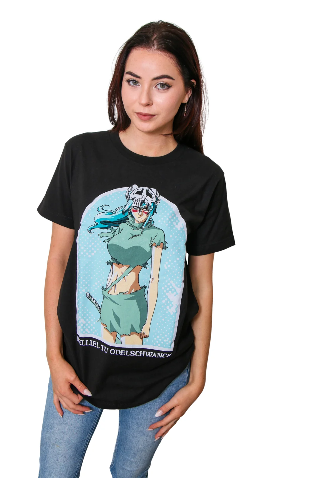 Bleichmittel Nelliel Tu Odel schwanck Anime Erwachsenen T-Shirt