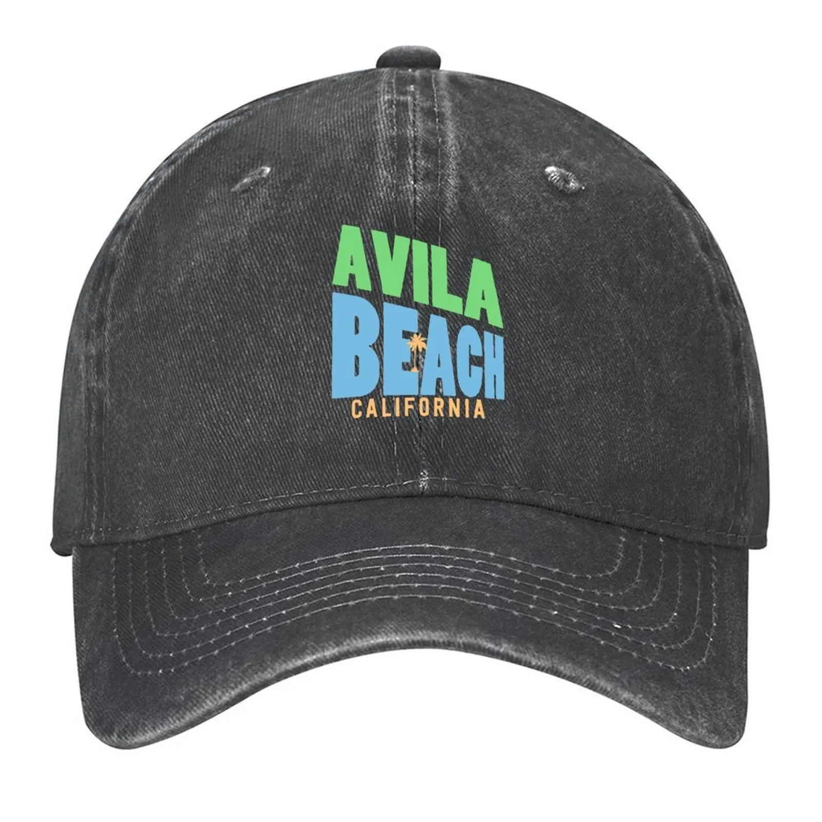 

Avila Beach California Baseball Cap Luxury Hat Golf Hat Snapback Cap sun caps Men Luxury Brand Women's