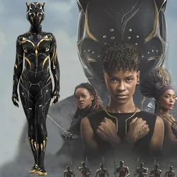 Disfraz de Anime Wakanda Forever para mujer, traje de Cosplay de superhéroe, Pantera Negra Shuri, Body de fiesta