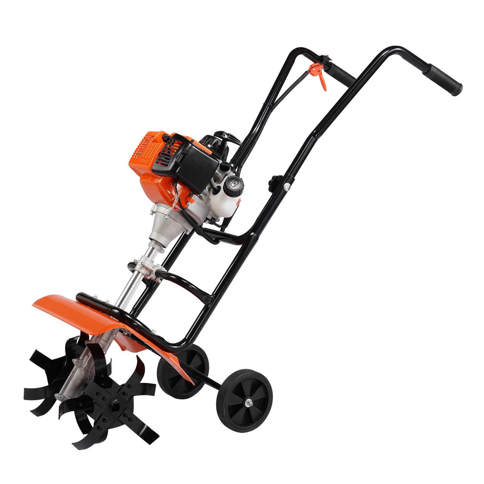 Factory Direct 2026 Tiller Cultivator 31CC 4-Stroke Garden Cultivator 4 Steel Adjustable Front Tines