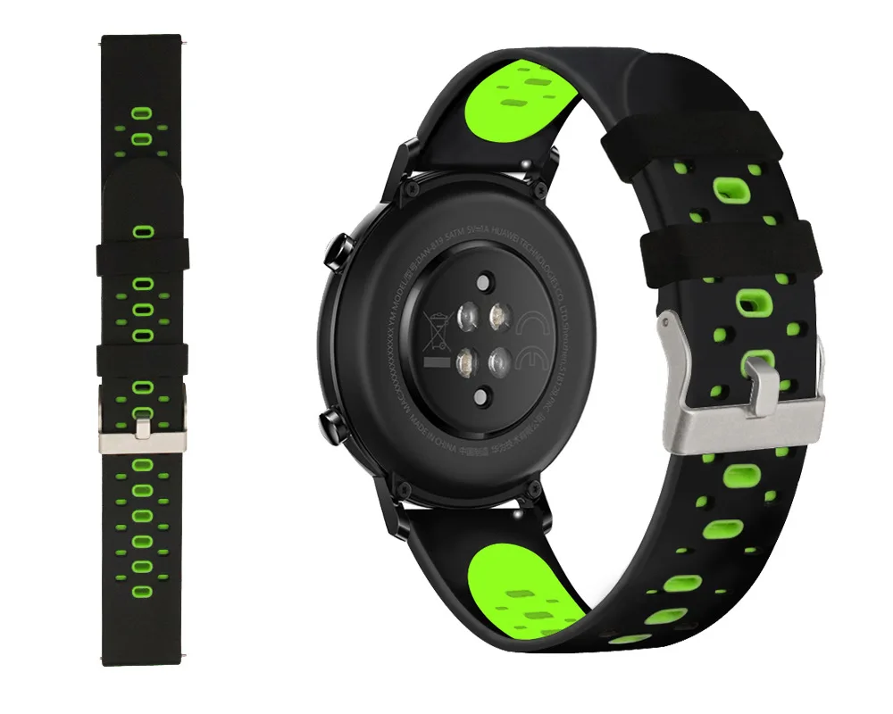 Bracelet de rechange en Silicone, 20mm, pour Xiaomi Amazfit GTS 3 2 Mini Bracelet de montre intelligente, pour Amazfit Bip S U Pro GTR 42mm