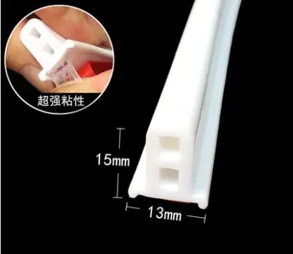 Hot sales! 1M/2M white self-adhesive bathroom kitchen waterproof wall sticker  bathroom shower sink bath strip sealing strip