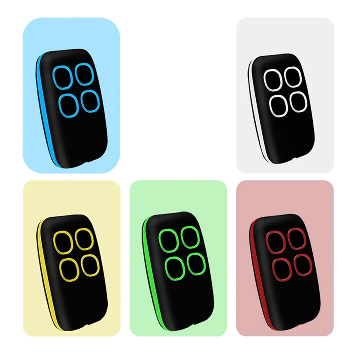 ABSQ-250-913MHz Duplicador de control remoto de garaje Copia inalámbrica multifrecuencia Control remoto Abridor de puerta universal Verde