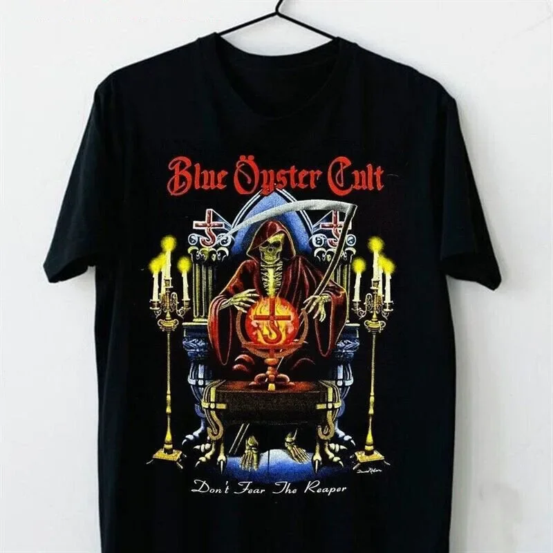 Blue Oyster Cult Band Don't Fear The Roaper Black T-Shirt
