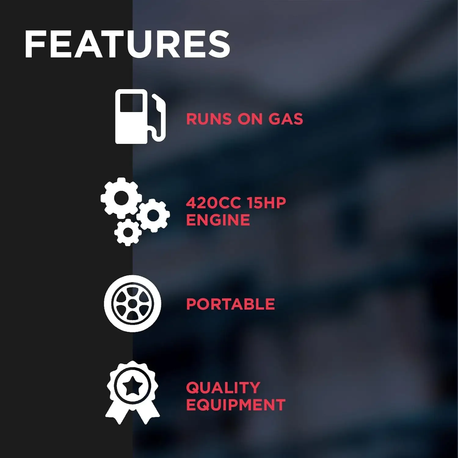 APGG10000-10,000 واط بدء تشغيل مولد الطاقة JD محرك كهربائي بدء إطار فولاذي محمول للعجلة