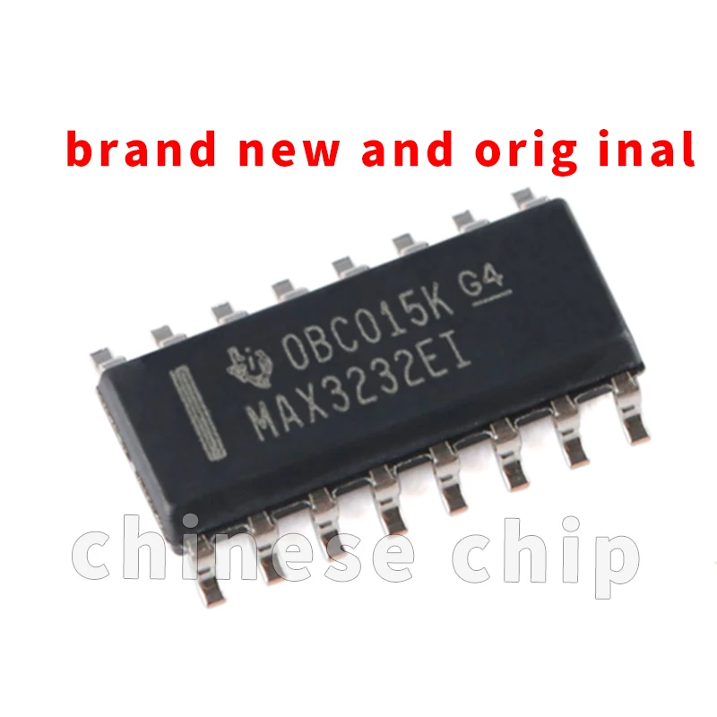 

10 New Original Max3232Eidr Silk Screen Max3232Ei Narrow Body Patch Soic-16