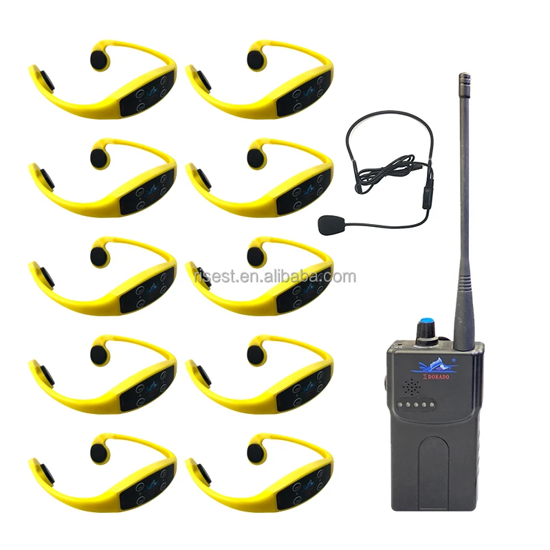

Swimming Pool Equipment 1 H900A FM Transmitter Wireless Stereo Sport Earphone Waterproof 10 H906A Bone Conduction Headphone