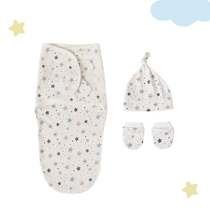 conjunto-de-3-pecas-de-cobertor-e-chapeu-para-bebe-recem-nascido-em-algodao-100-com-estampa-de-desenho-animado-cobertor-ajustavel-para-bebe
