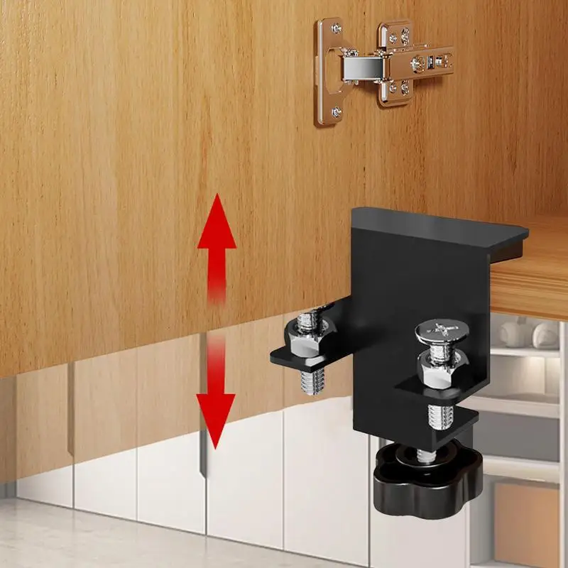 Strumento di posizionamento della porta dell'armadio Strumento di installazione dell'armadio Strumento per la lavorazione del legno Strumento di posizionamento dell'installazione della porta per carpenteria