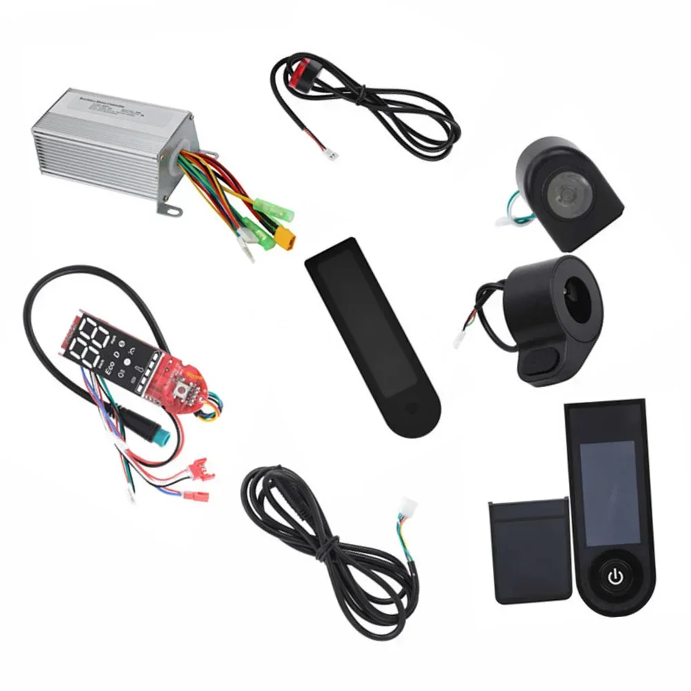 

Dashboard Controller Kit Headlight Kit Taillight 1 Set 350W 36V Accessories Electric Scooter Dashboard Functional