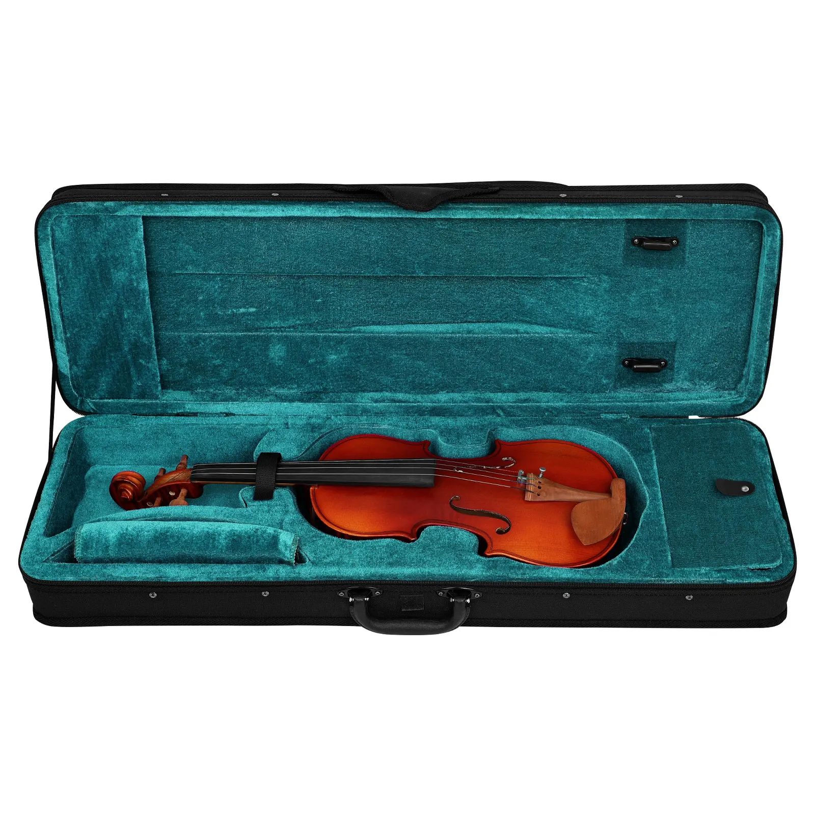 4/4 3/4 1/2 1/4 Violin Case Oxford Fabric Waterproof Shockproof Double Shoulder Backpack With Pockets String Instrument Parts