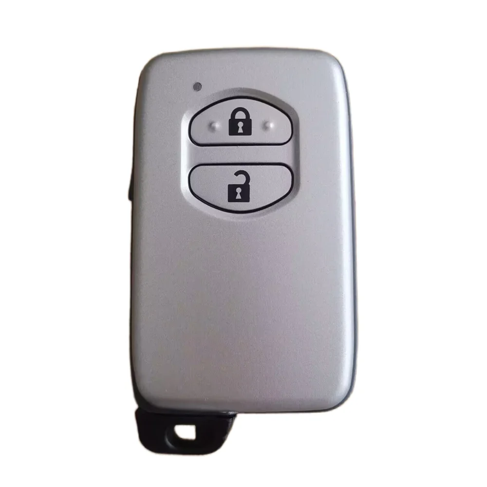 New Uncut Smart Remote Key Shell Case For Toyota Land Cruiser Prado Prius Land Avalon Car Key Cover With Emergency Key Blade