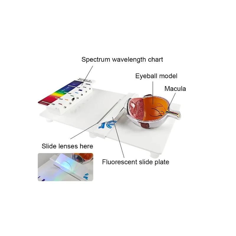 UV420 Optical Laboratory Instrument LT-828 UV Tester Meter Plastic Demonstration Meter