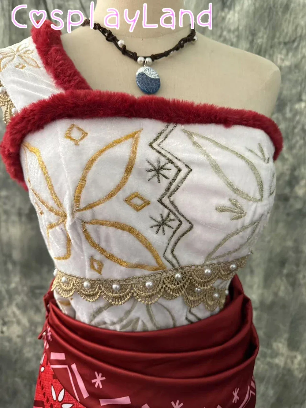 Robe de princesse Moana, Costume de Cosplay, robe de plage d'été, accessoires de jupe supérieure, Costume d'halloween et de noël, jeu de rôle sur mesure