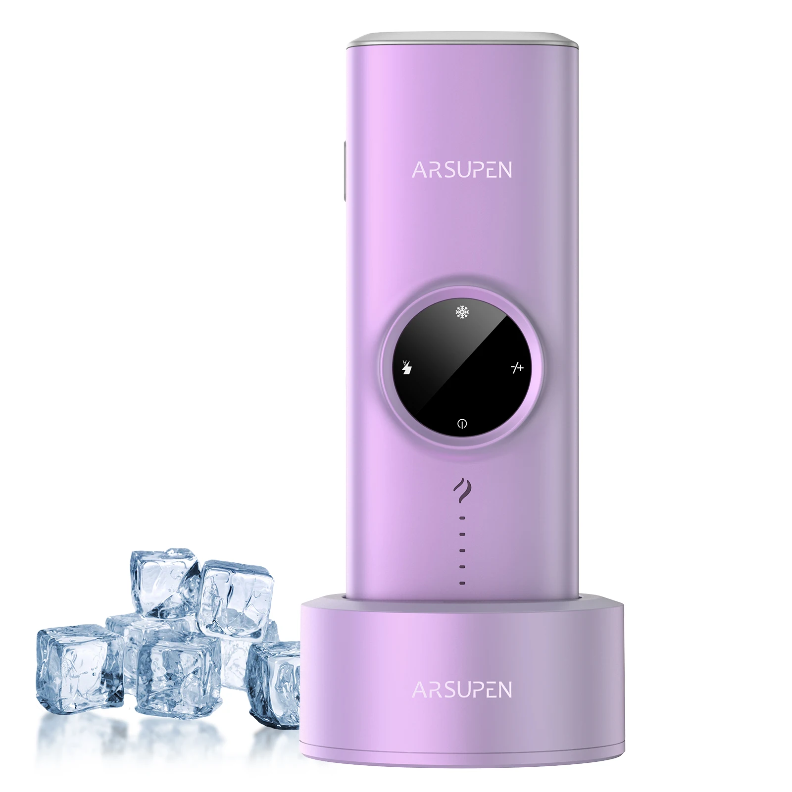 Portable Purple Hair Removal Device Full Body Hair Removal Machine For Salon-Level Result at Home With Cooling For Women And Men