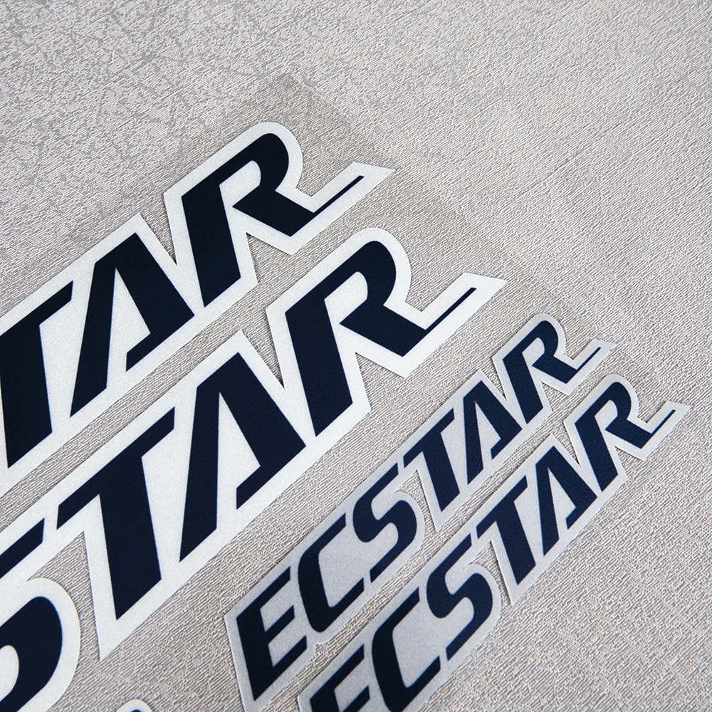 Ecstar Laminated Stickers Moto GP Sponsor Motorcycle Decals Set for Suzuki Honda Kawasaki Ducati Yamaha Car Auto