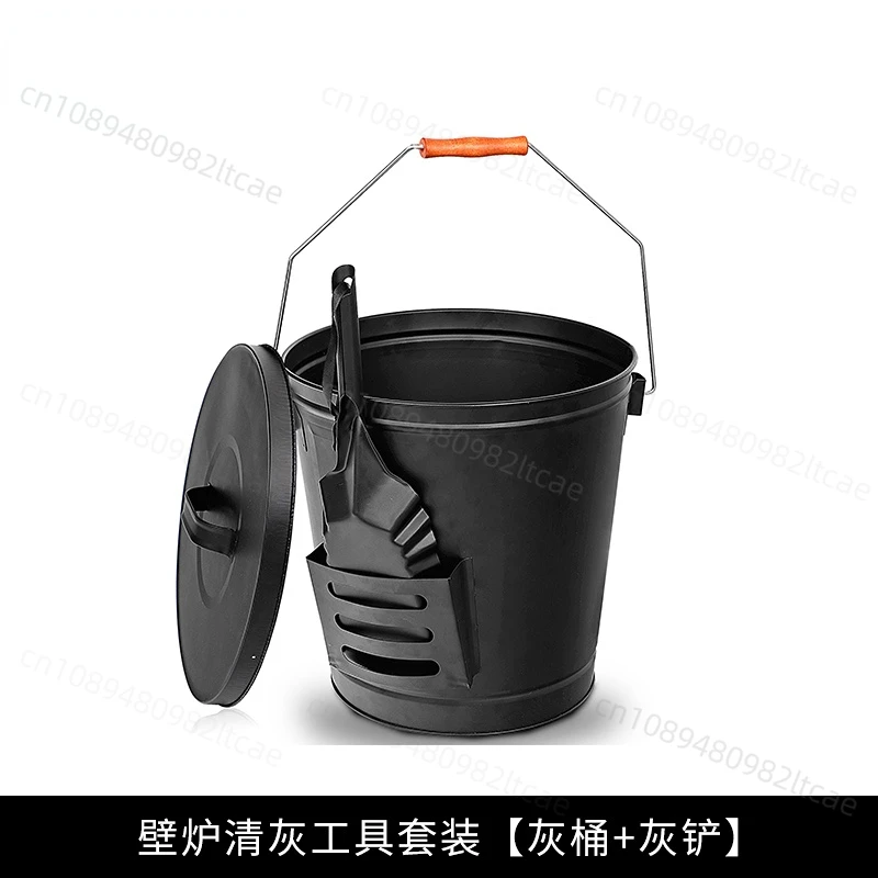 Ash Bucket Ash Shovel Fireplace Tools and Tools  Ash Cleaning Accessories Real Fireplace Special Tool Set