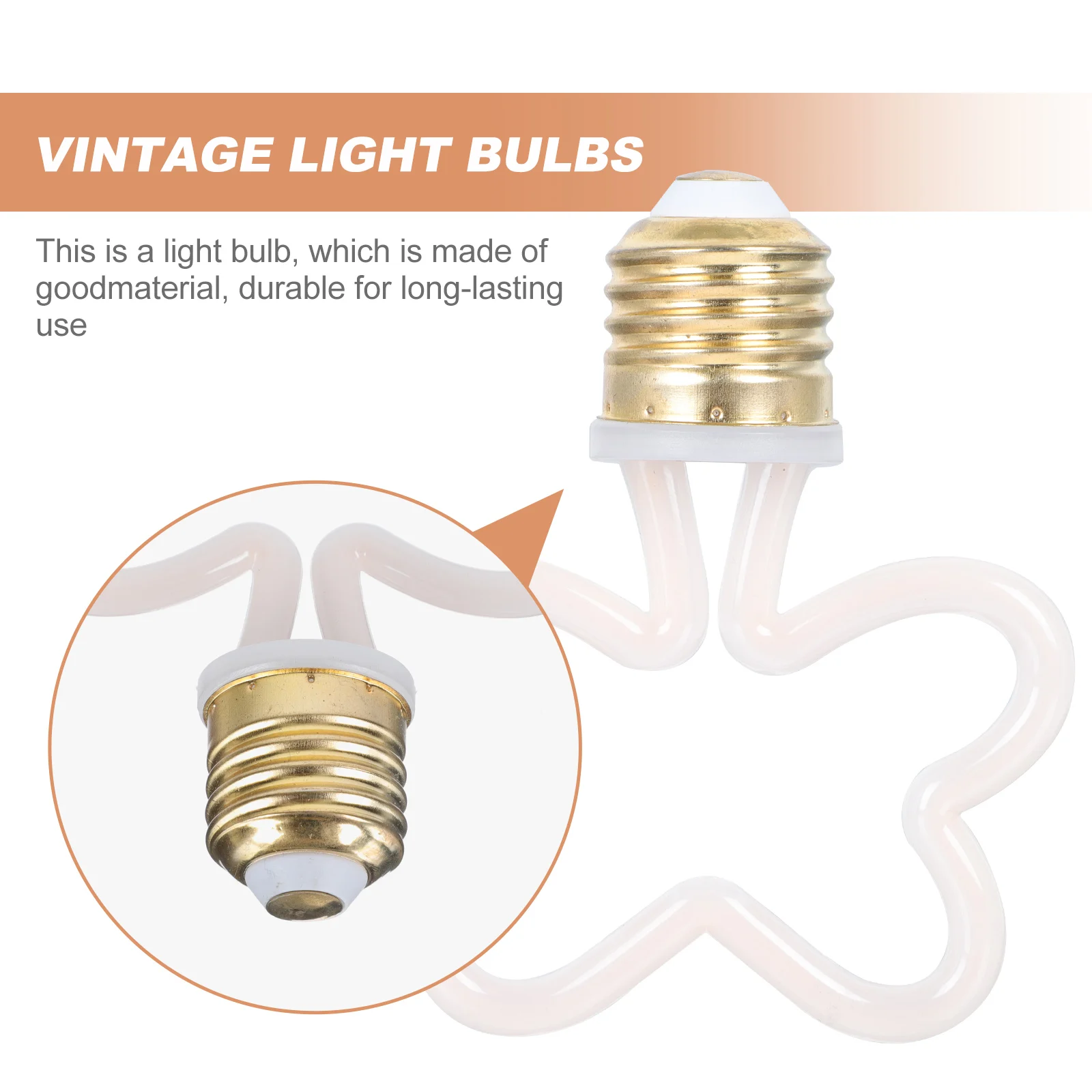 

Retro LED Light Bulbs Vintage Filament Lamp E27 Base Warm White Decorative Lighting Prop Affordable Price Long Lasting Easy to