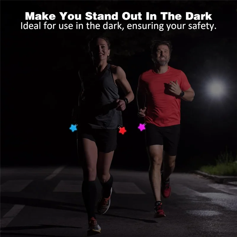 

A64T-Safety Reflector Pendant Backpack School Bag, Reflective Keychain For Principal Backpack Bike Running