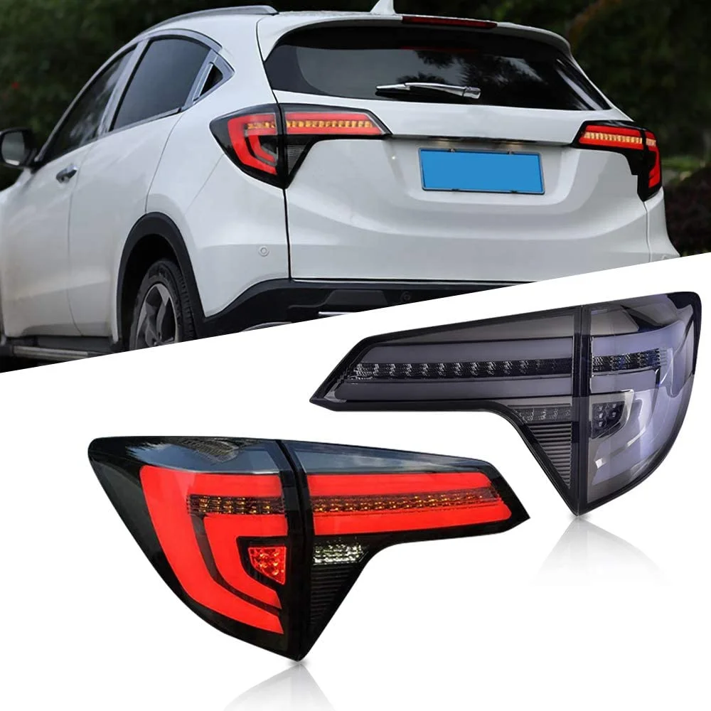 

Direct Manufacturer Tail lampe For Honda HRV 2015 2016 2017 2018 Red Smoke Rear Turning Light Tail Lamp For Honda Vezel