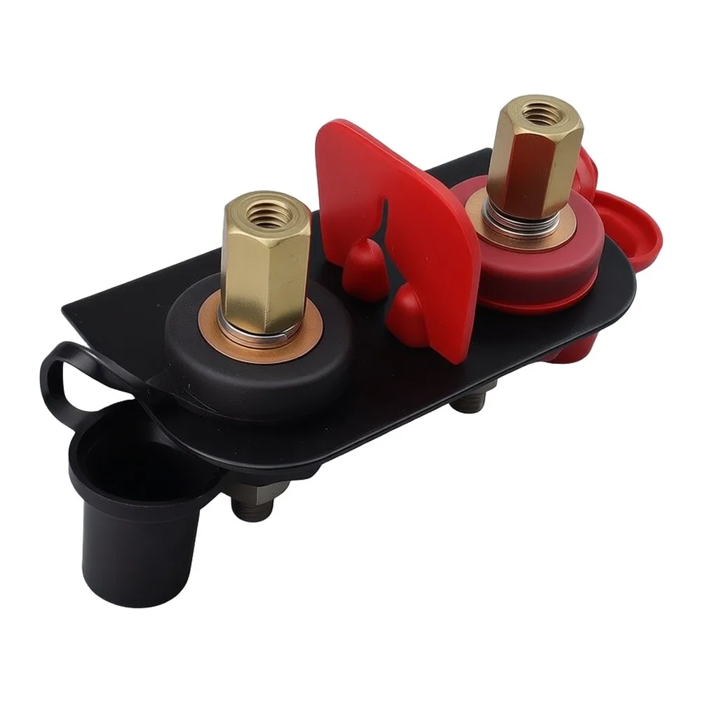 1pc 12V Battery-terminal Blocks Charging Posts For Automobiles Ships Yachts Racing Cars Agricultural Vehicles Power Systems