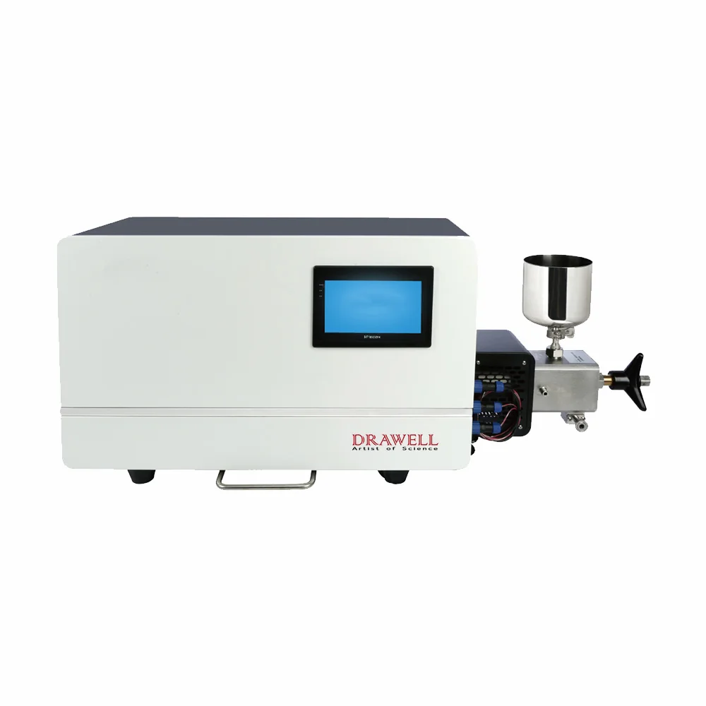 Drawell-D207A High Pressure Homogenizer Machine Laboratory High Pressure Homogenizer