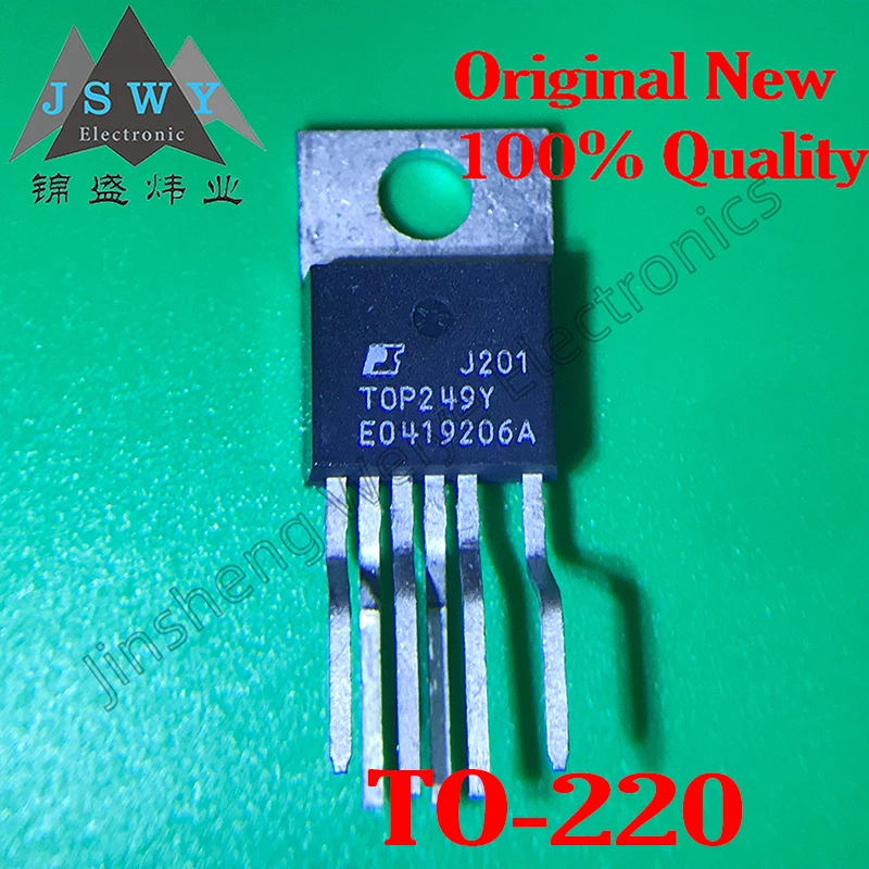 

5PCS TOP249 TOP249YN TOP249Y power management chip IC straight plug TO-220 100% brand new genuine electronic