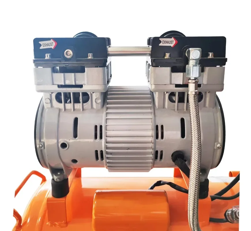 Electric  intelligent protection den tal compressor multi-head mini portable  oil free piston air compressor