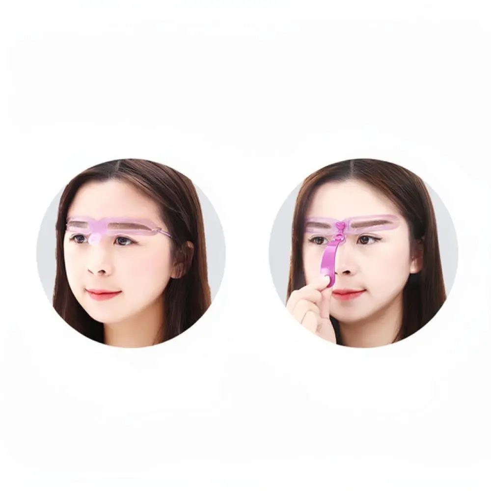 Eyebrow Stencil Kit Reusable Shaping Template For Beginners Makeup Drawing Aid Tool Professional Cosmetic Beauty Accessory