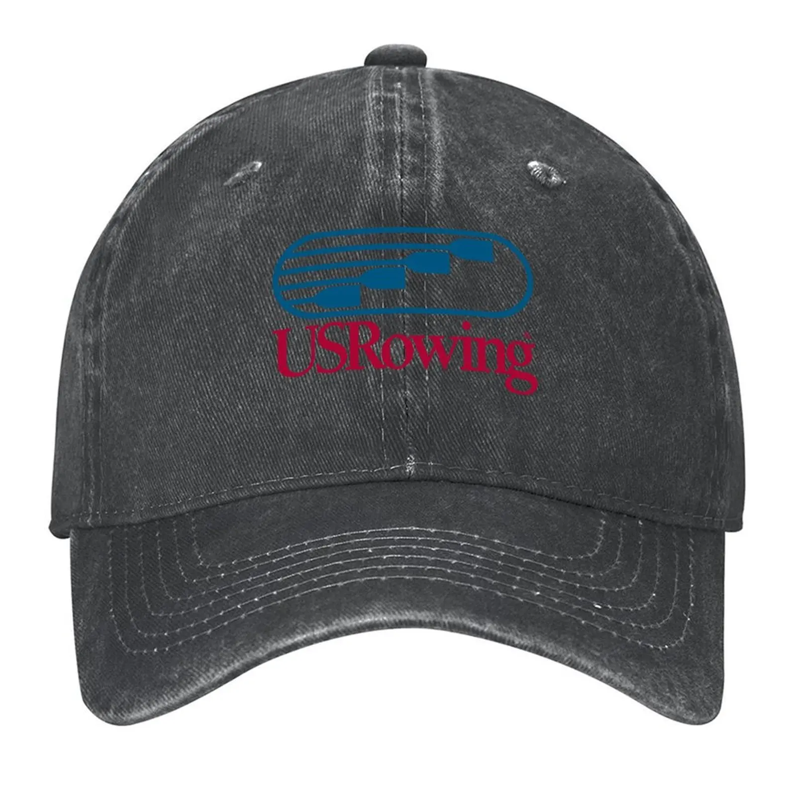 

US Rowing logo Baseball Cap hats on offer Ball Cap hats for men tea Hat Mens Women's