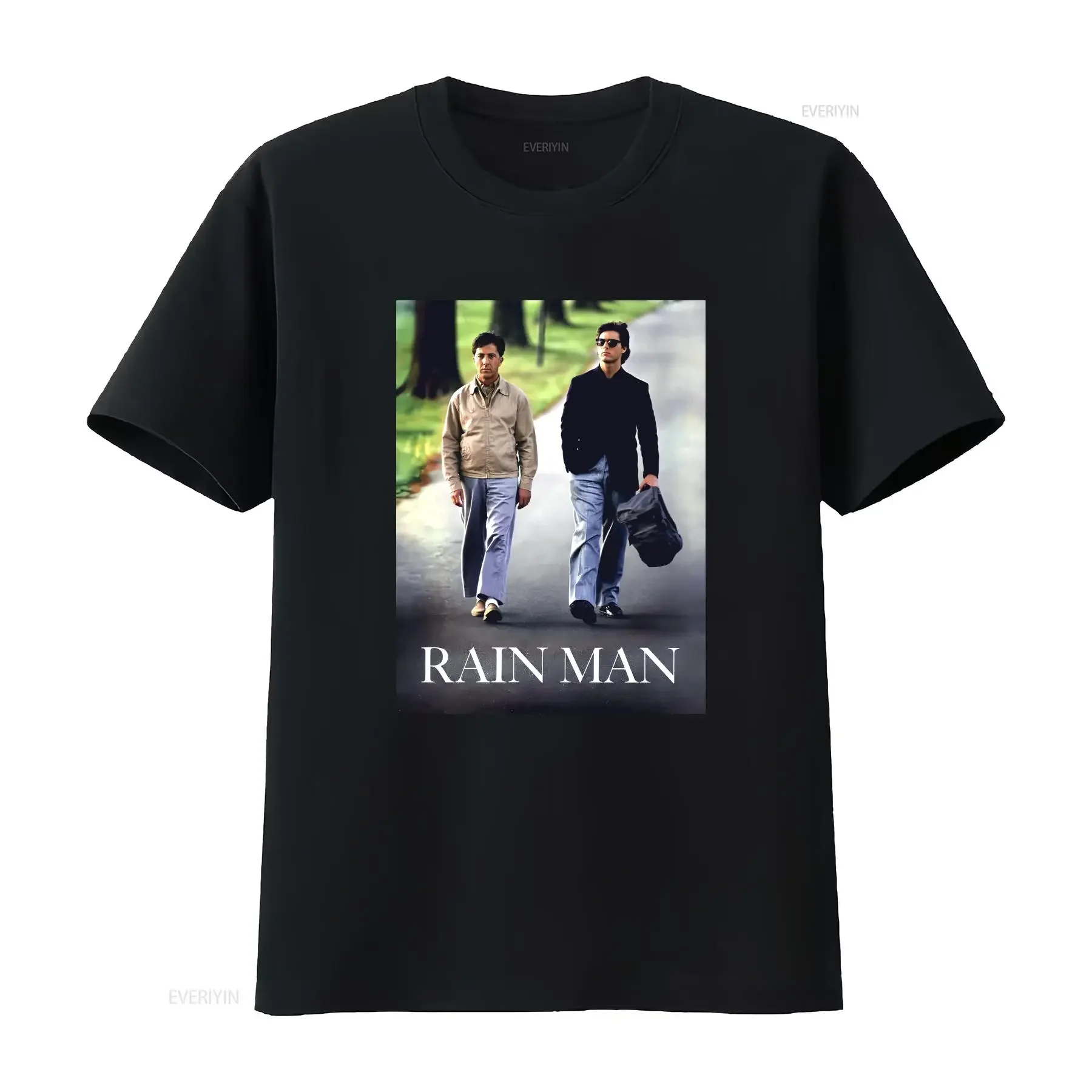RAIN MAN Classic Movie T shirt vintage Washed graphic Unisex Soft streetwear homme Breathable designer clothes Comfortable