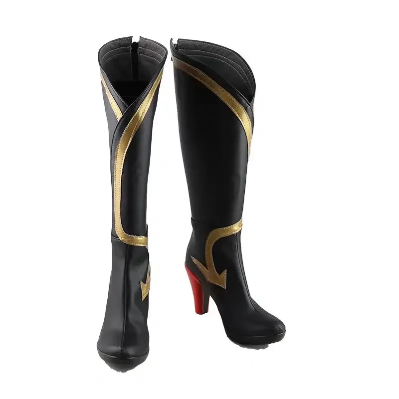 

Новая обувь для косплея Game XIV Bard, ботинки, реквизит, вечеринка на Хэллоуин, ролевая игра, индивидуальный заказ, Aksesori