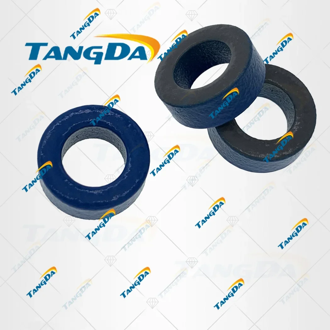 T50 -1 Tangda Iron powder cores T50-1 13*7.5*5 mm 10nH/N2 20uo Iron dust core Ferrite Toroid Core toroidal blue gray TANGDA T