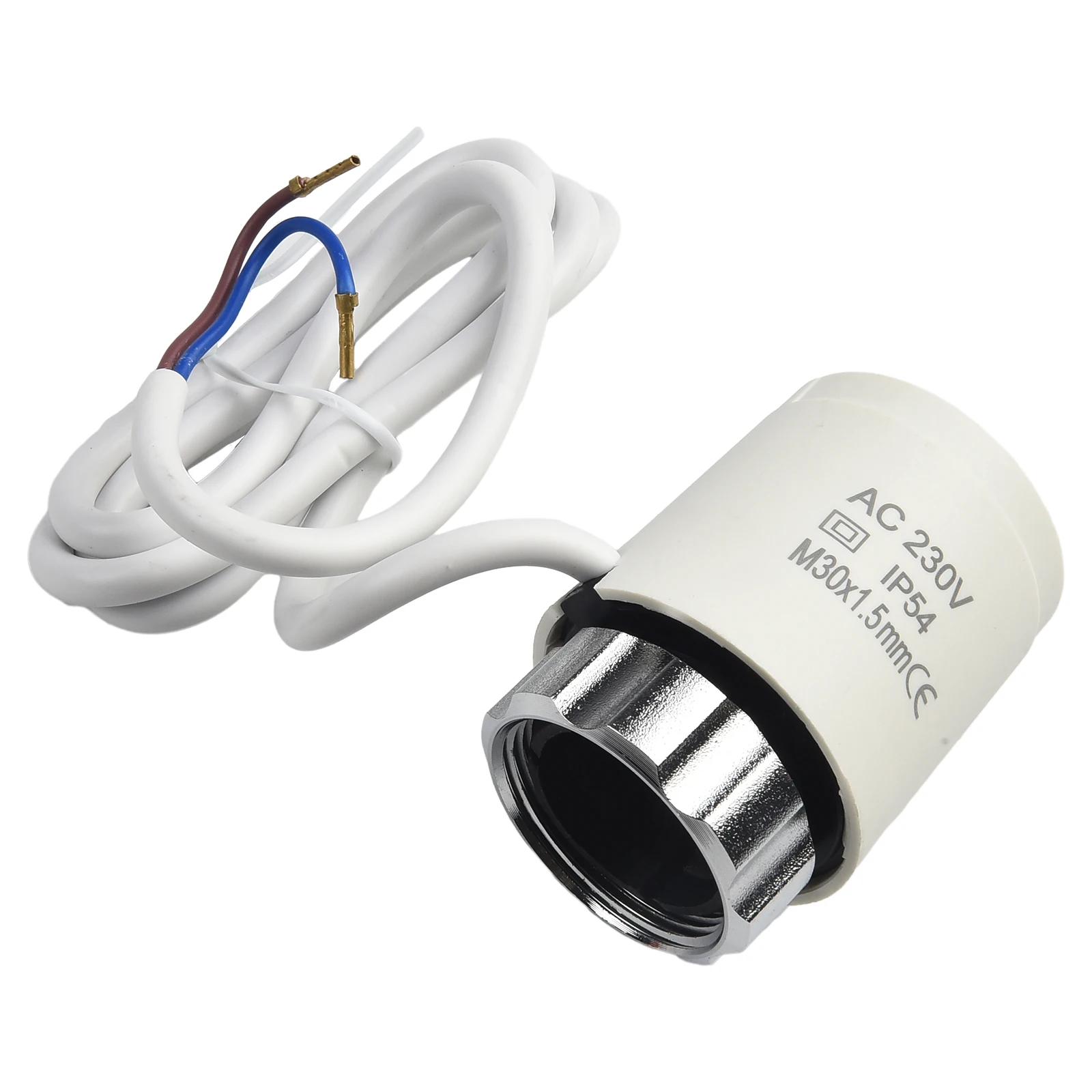 Floor Heating Valve AC 230V M30*1.5mm Electric Thermal Actuator Manifold For Underfloor Heating Thermostat Normally Open/closed