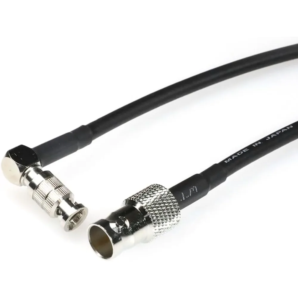 

Alvin's Cables 12G Micro BNC to BNC Female Adapter Cable, High Density 4K UHD Video Coaxial Cable, 75 Ohm Ultra-Soft