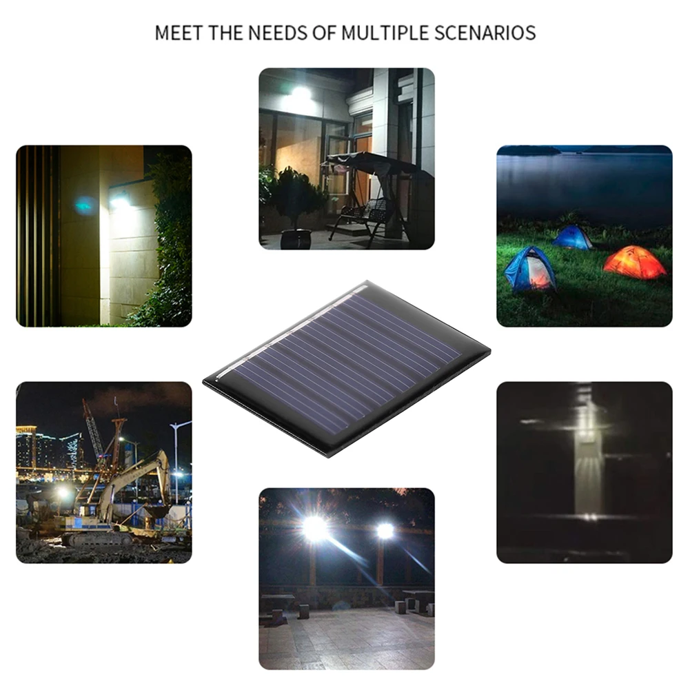 Small Solar Board Easy Installation Epoxy Solar Panel Safe Polysilicon High Efficiency Landscape Lights Cells Charger Board