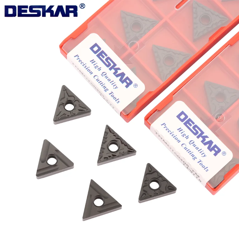 

deskar inserts TNMG TNMG160404 TNMG160408 TM HQ CQ Blade Cutter CNC Lathe External Turning Tool Steel TNMG160412 LS RS