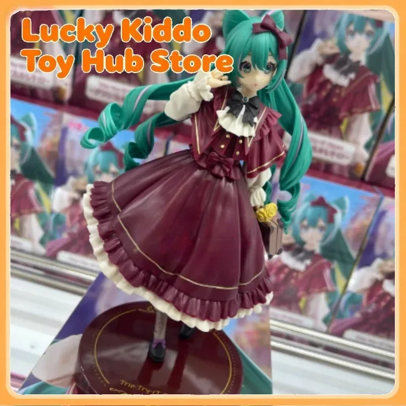在庫ありオリジナル初音ミクボーカロイド-triotryit-クラシックポップコレクタブルアニメアクションフィギュア小像装飾モデルおもちゃ