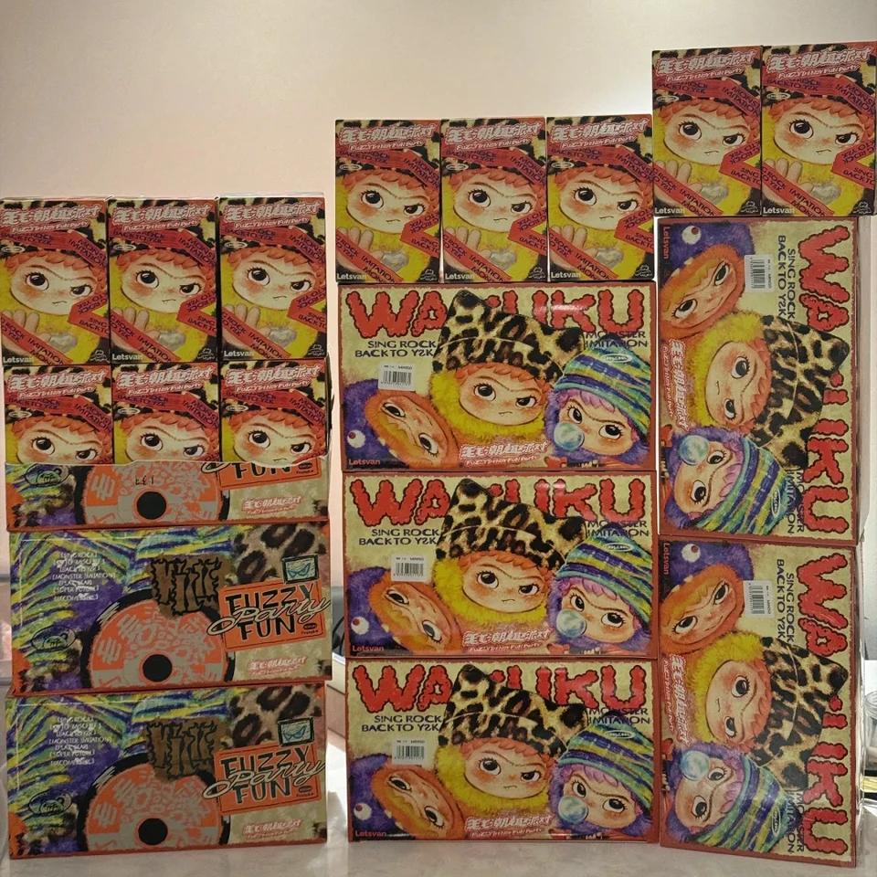 ตุ๊กตาขนนุ่ม วอคุคุ รุ่นปี 2025 ซีรีส์งานปาร์ตี้สุดสนุก กล่องสุ่ม ตุ๊กตาขนนุ่ม วอคุคุ งานแฮนด์เมด พวงกุญแจแฟชั่น