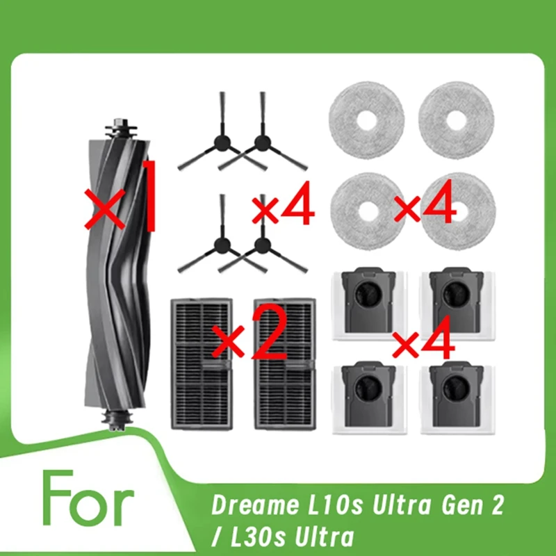 

ABUI-для Dreame L10s Ultra Gen 2/L30s Ultra, аксессуары для пылесоса, запасные части для чистки