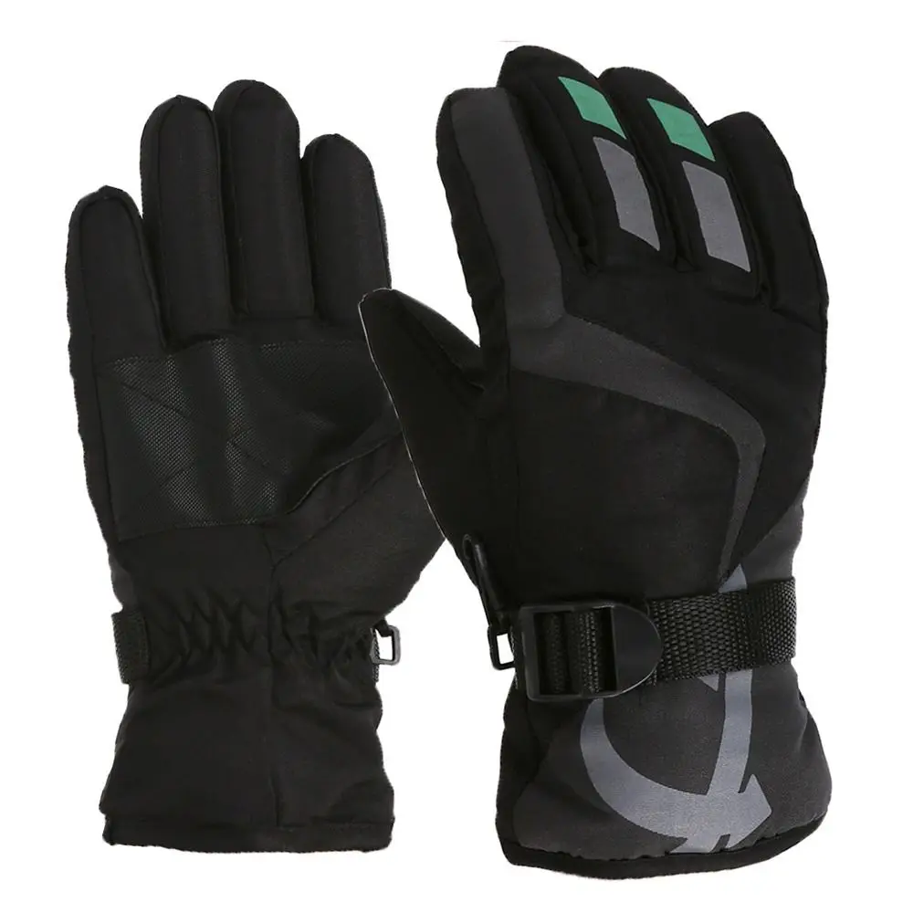 New Fashion Windproof Children Ski Gloves Waterproof Thicken Warm Mitten Non-slip Kid Gloves Snow Snowboard Mittens